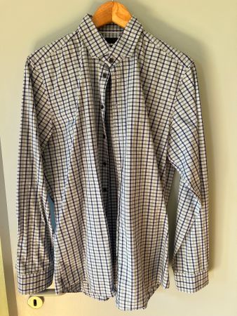Strellson Slim Fit Herrenhemd Gr. 41, Top Zustand!