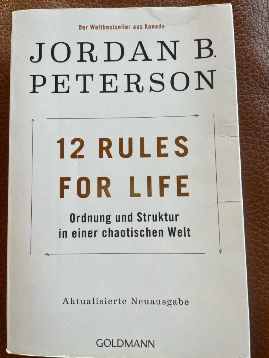 Libri: Jordan Peterson, 12 Rules for Life, Deutsch – Usato da Freidorf TG venduto da ibipatria