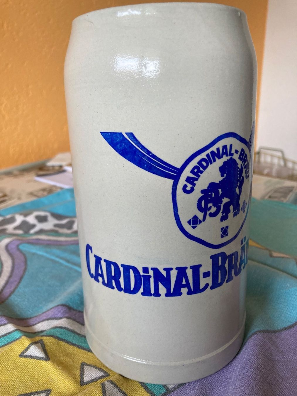 Bicchieri: Cardinal Bier Humpen – Usato da Plasselb venduto da lululuca 4