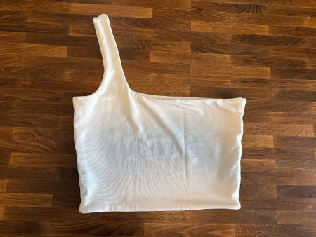Weisses Sommer Top, One-Shoulder Style, Grösse 36/S Top