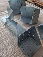 4 Stück Stahlwinkel Eckwinkel Bettwinkel