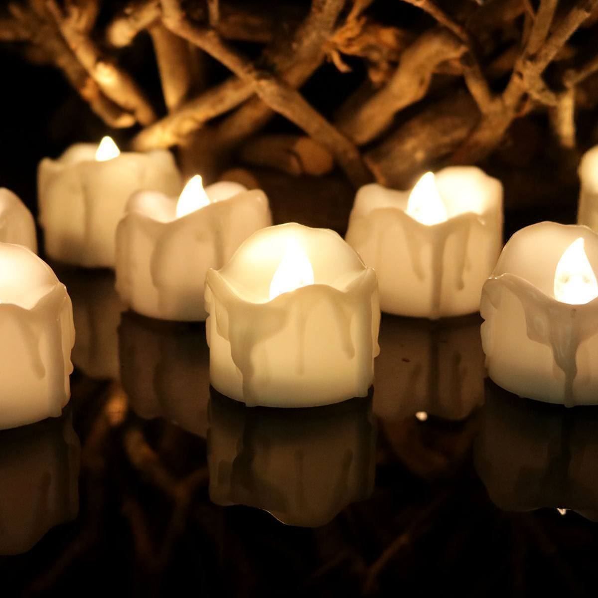 Candele: LED Teelichtkerzen mit Timer inkl. Batt. – Nuovo e nell'imballaggio originale da Diepoldsau venduto da preisparadies-ch 6