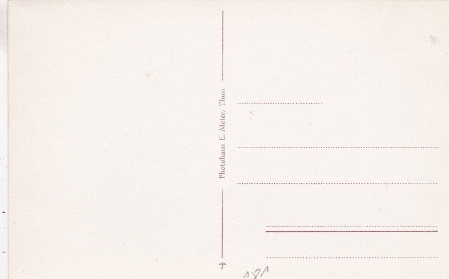 Cartoline postali: Buchen bei Thun, Ferienheim, um 1935 – Usato da Frauenfeld venduto da POML 1