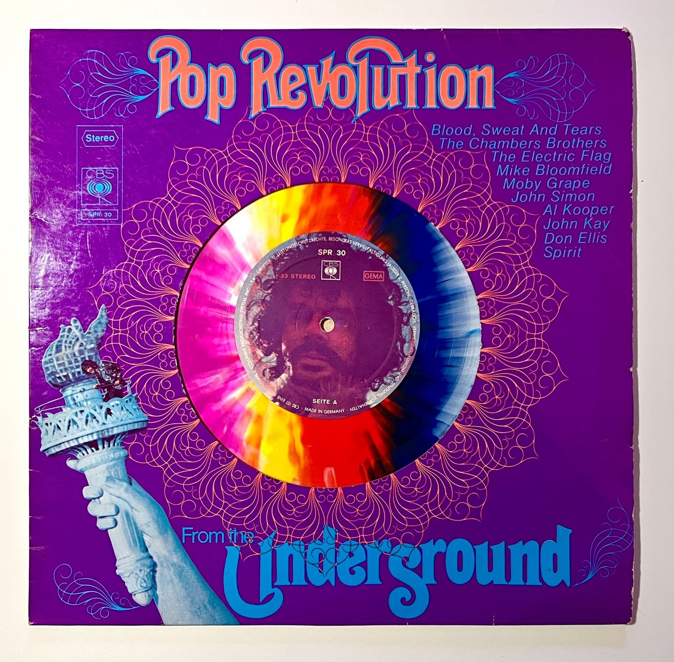 Dischi in vinile: Schallplatte POP REVOLUTION FROM THE UNDERGROUND 1968 – Usato da Zürich venduto da rsa_dv8r