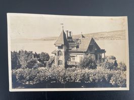 AK ZH Villa, Wohnhaus (Stempel: Horgen) 1933
