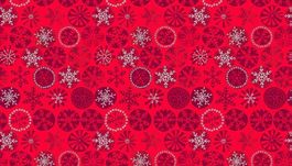 Cool Yule Snowflakes, Makower Uk, Stoff