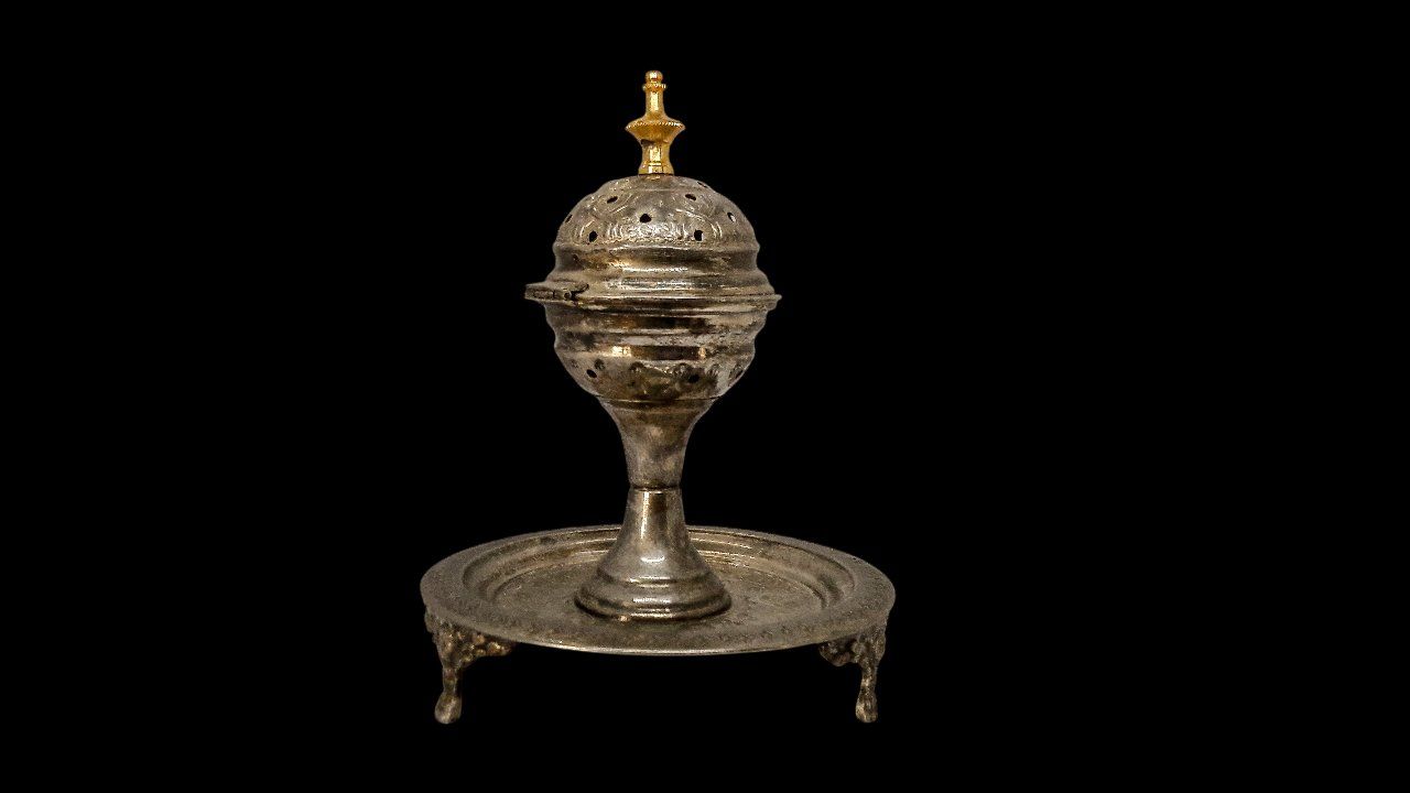 Deodoranti per ambiente: Duftbrenner Weihrauchbrenner Brûle-parfum encens Oriental – Usato da Tavannes venduto da Brocashop 7
