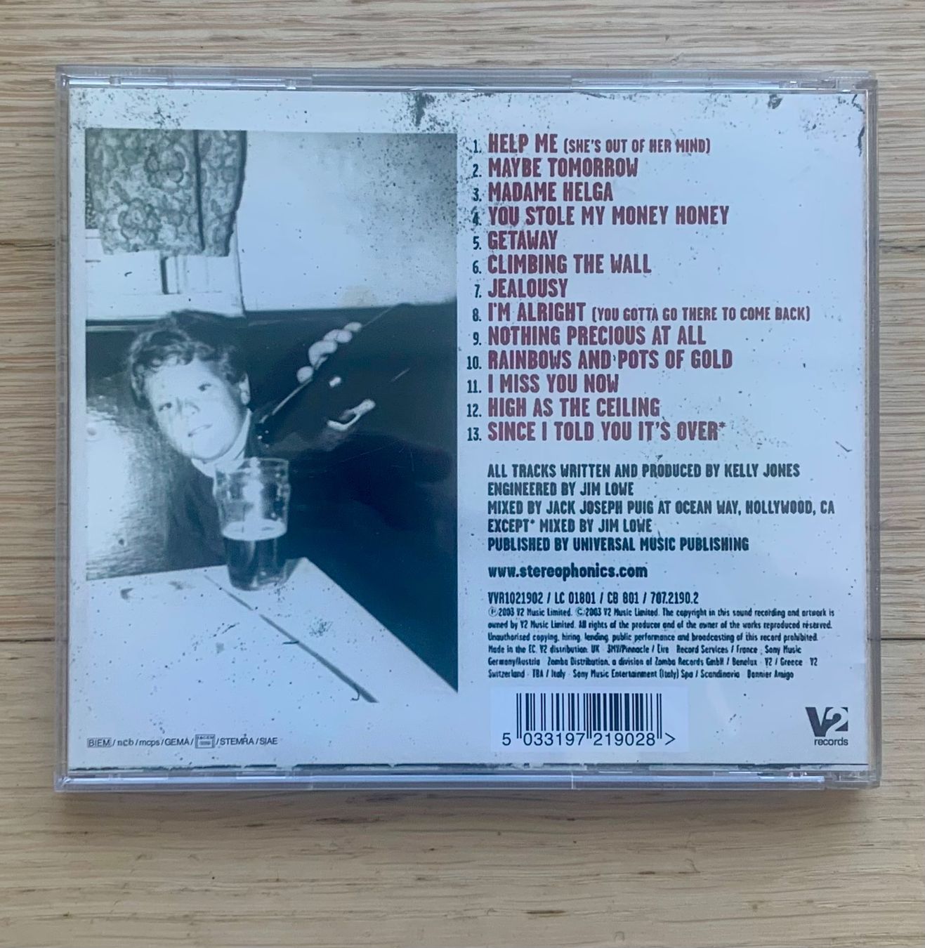CD: Stereophonics – Usato da Zürich venduto da Fieber 2