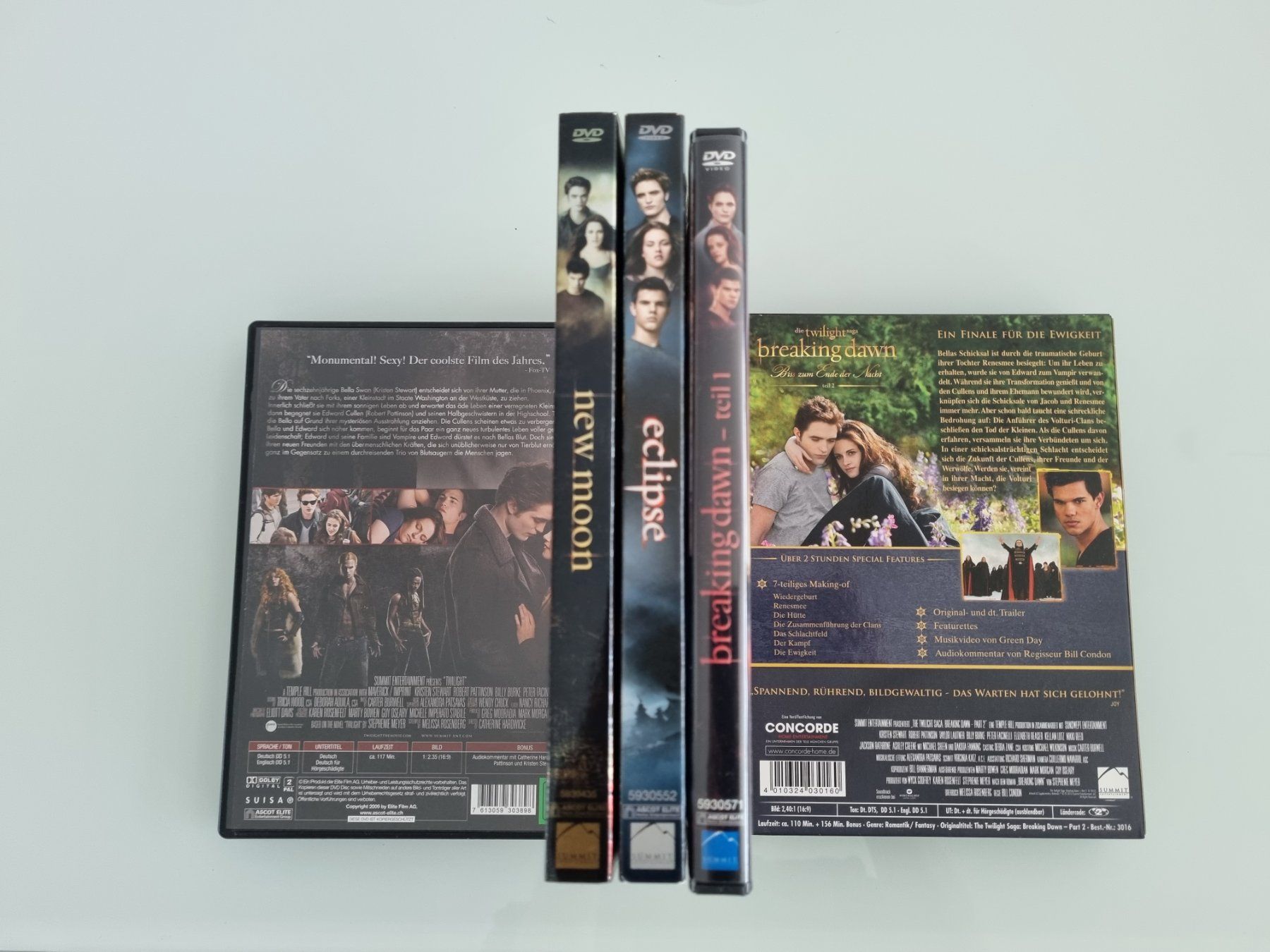 Alle DVDs: DVD Sammlung *Twilight* – Neu (gemäss Beschreibung) aus Nottwil von Janny77 1