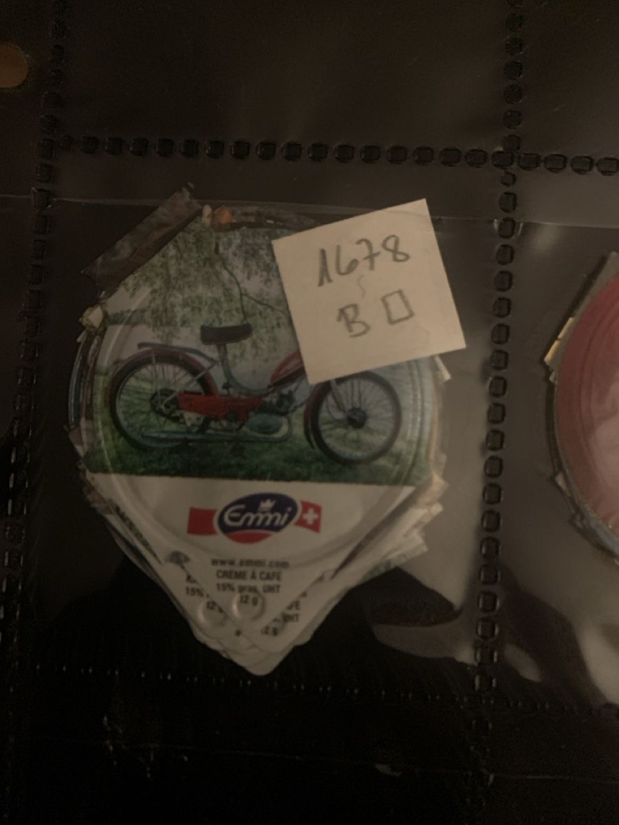 Emmi Coperchi dei cremini per caffè: 1678 B Motorfahrräder Riegel – Usato da Pfäffikon SZ venduto da Pmh
