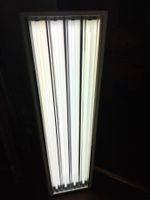 Standard T5 Pflanzenlampe (Grow Light Fixture) mit 4 Röhren.