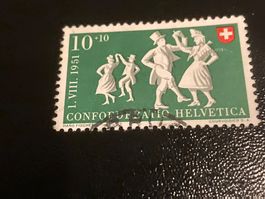 Trüllpolka ZNr. B52 1951 - Abart weisse Linien