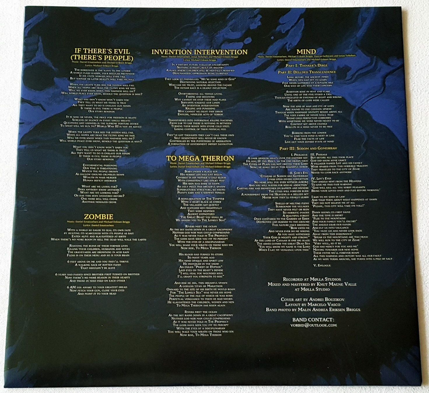 Schallplatten: Vorbid - Mind - LP - 2018 - Norway First Press - OIS – Neu (gemäss Beschreibung) aus Uster von Zardodel 7