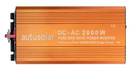 2000 Watt 12V Wechselrichter - reiner Sinus - 12V zu 230V