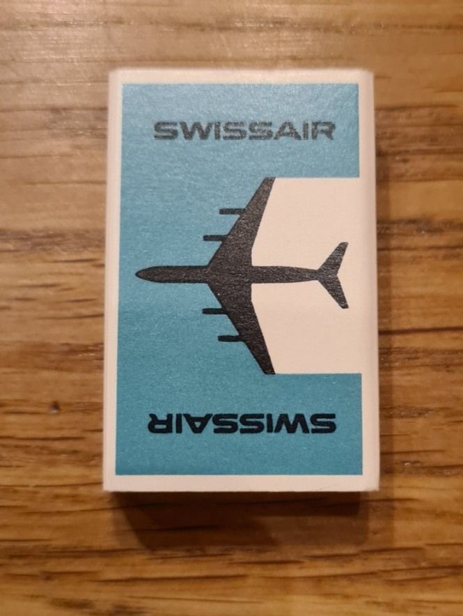 Accendini: Zündhölzer, Swissair – Nuovo (secondo la descrizione) da Winkel venduto da Heuresis