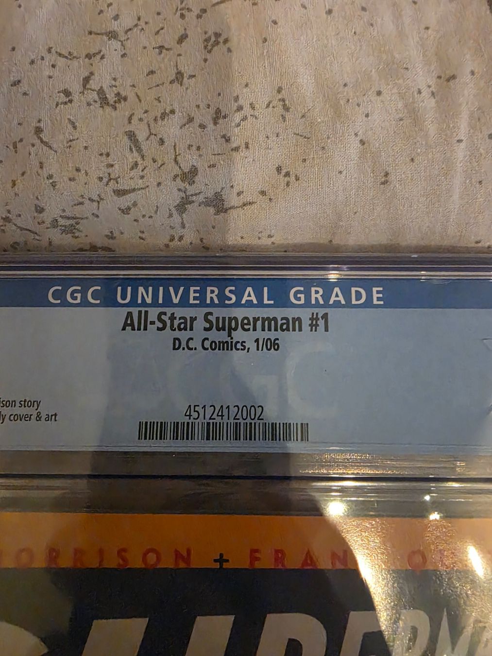 Fumetti: All-Star Superman #1 CGC 9.8 – Nuovo e nell'imballaggio originale da Zürich venduto da Sams_FunkoandComics_ 2