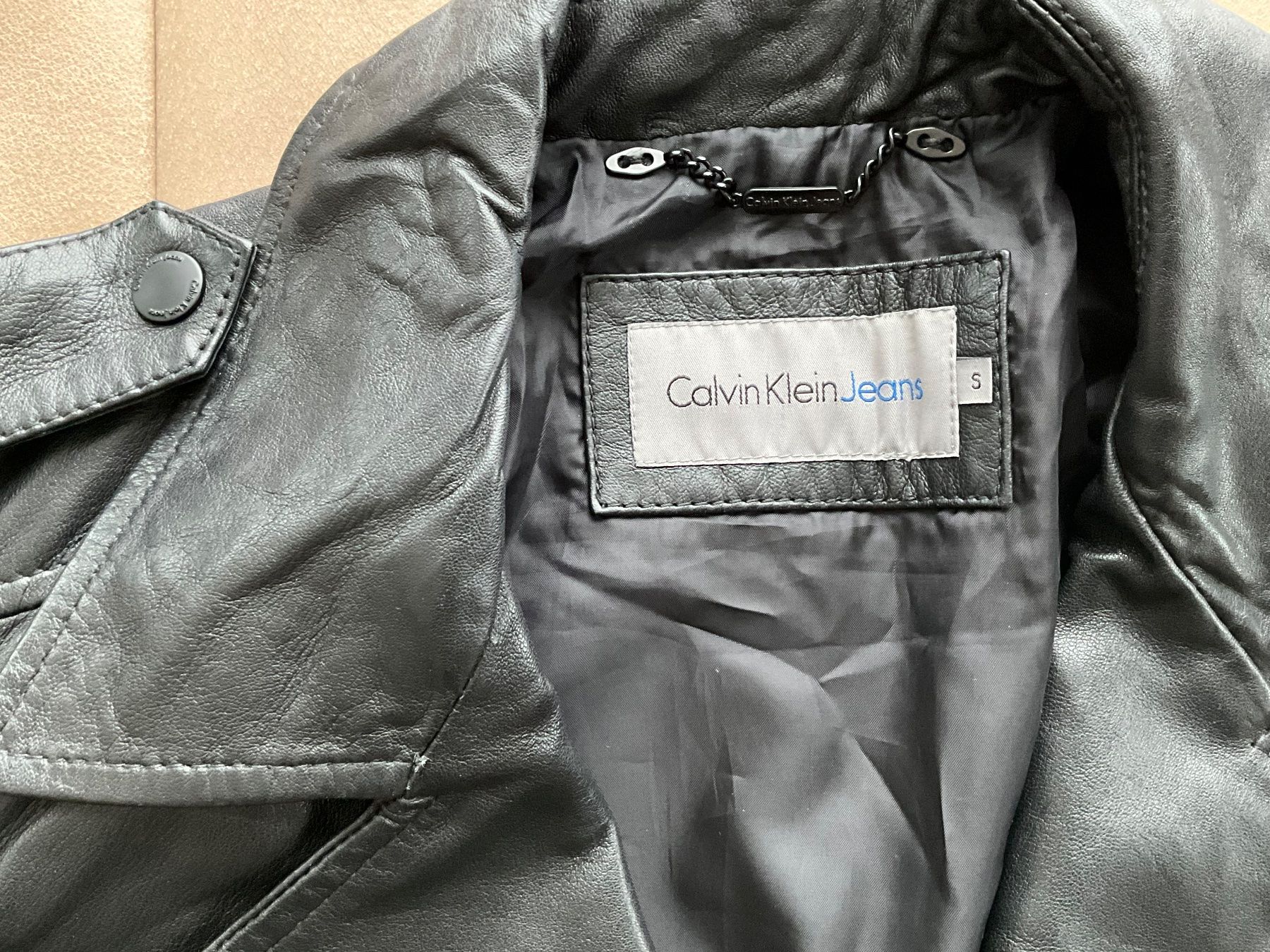 Giacche: Calvin Klein Leder Jacke Gr.36/S – Usato da Schindellegi venduto da lusi1971 2