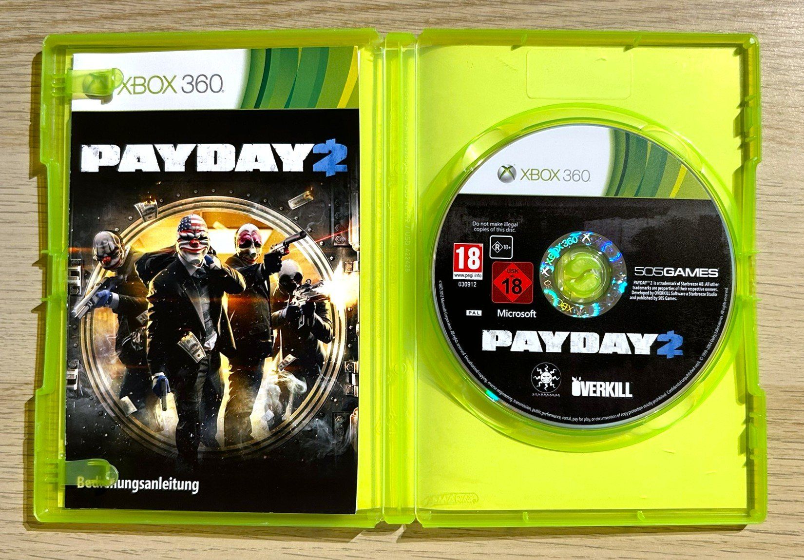 Microsoft Giochi: Payday 2 Xbox 360 – Usato da St. Gallen venduto da Alpine.Arcade 2