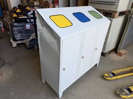 neuer HEMMDAL Recycling-Abfallsammler Trio statt 770.-