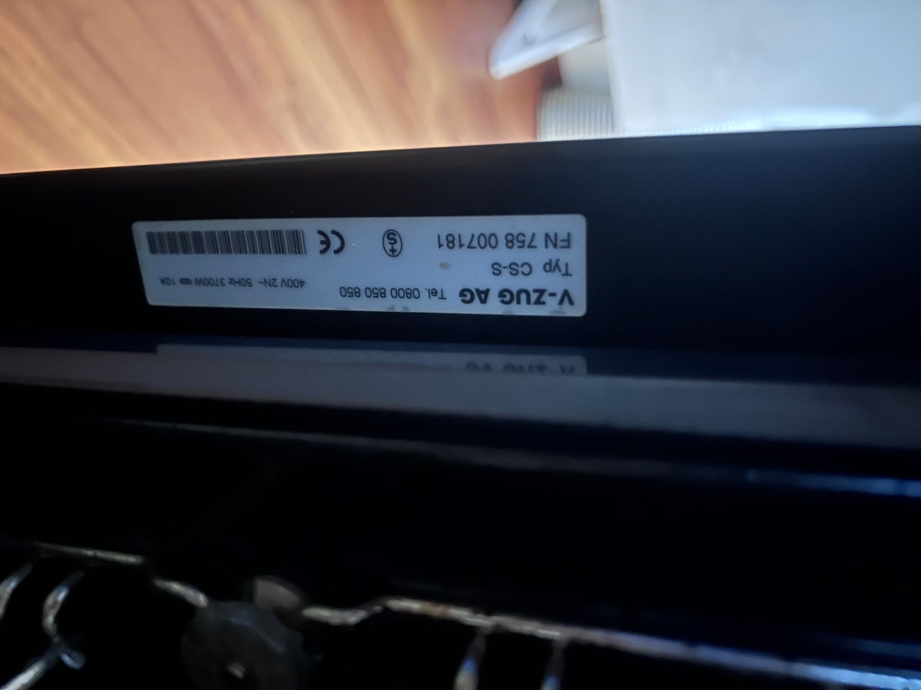 Appareils de cuisine: V-ZUG AG Typ COMBAIR-STREAM S – D'occasion à Opfikon par osm_bns2 4