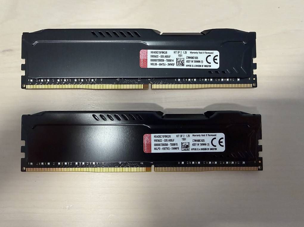 Hyperx Memoria / RAM: Kingston Fury DDR4 8GB – Usato da Müntschemier venduto da marcner 1