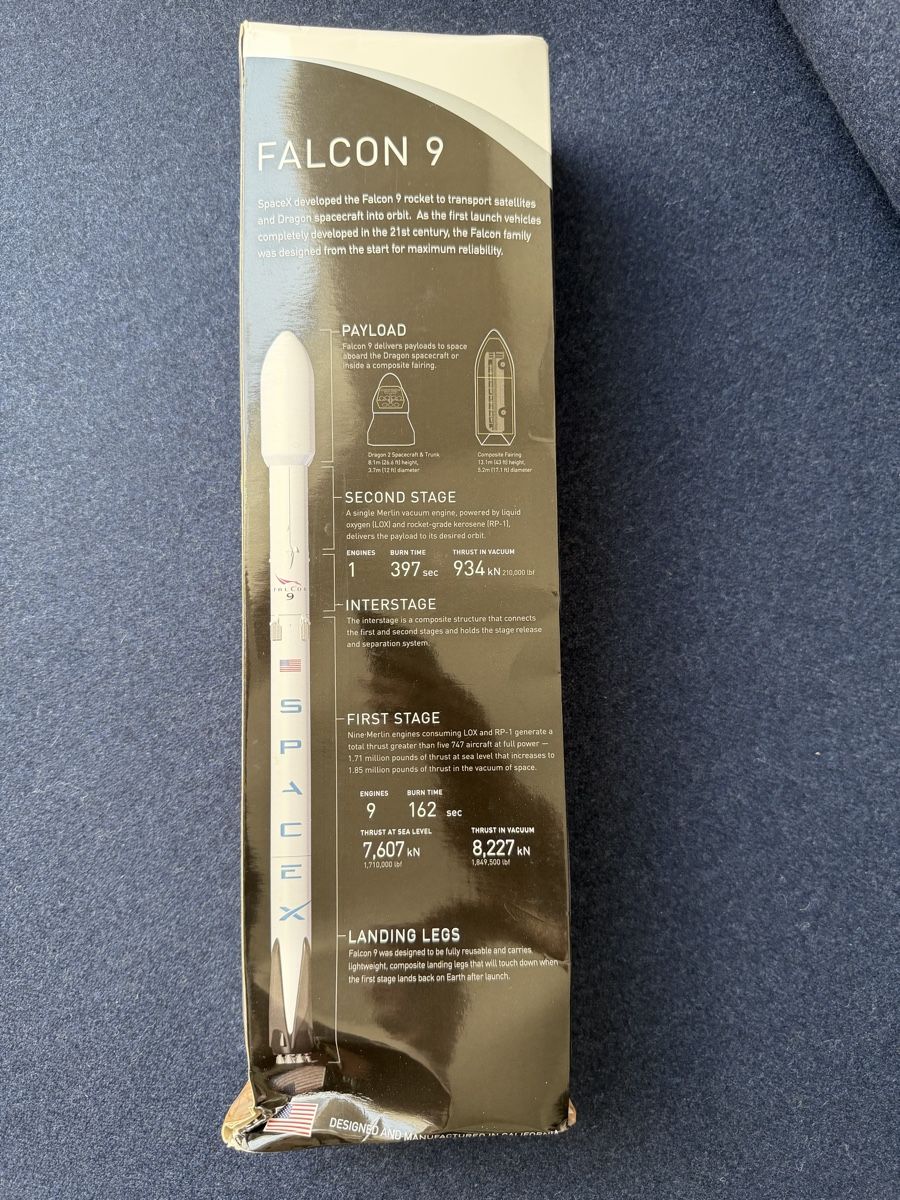 RC Modellbau: SpaceX Falcon 9 and Fairing Flying Model Rocket Kit – Neu (gemäss Beschreibung) aus Zürich von jankais3r 2