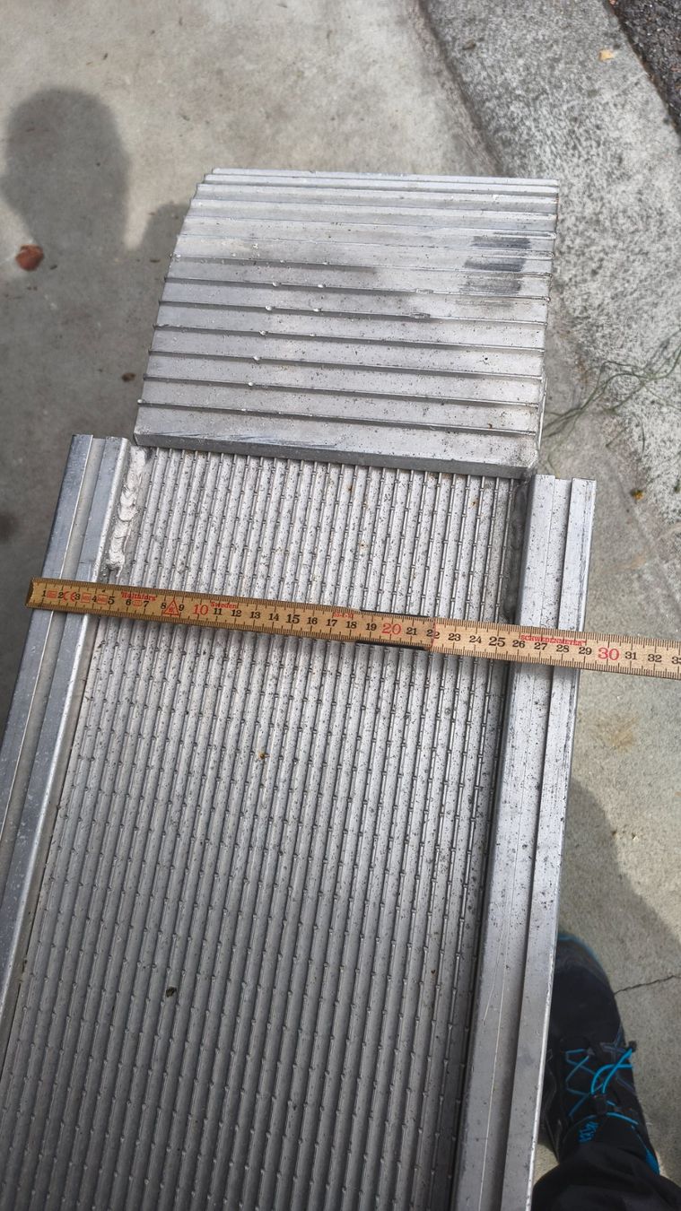 Rampe di accesso: Alu-Verladerampen 1.85 m – Usato da Hergiswil NW venduto da Ginete 5