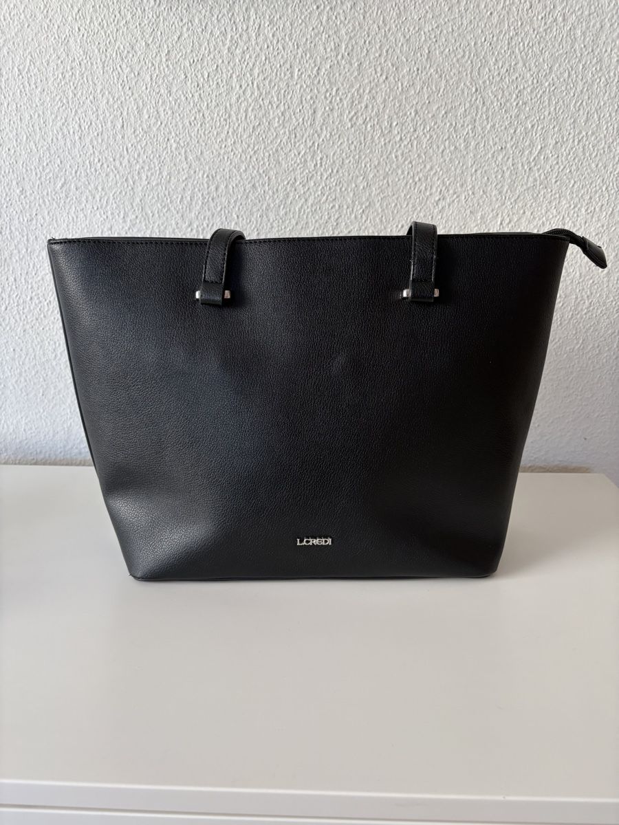 L.Credi Borse da donna: Credi Shopper, Leder, schwarz  – Usato da Oberengstringen venduto da Marling