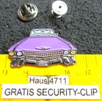 CADILLAC 1959 AUTO PIN GEPRÄGT MIT SECUITY-CLIP VINTAGE OLDI