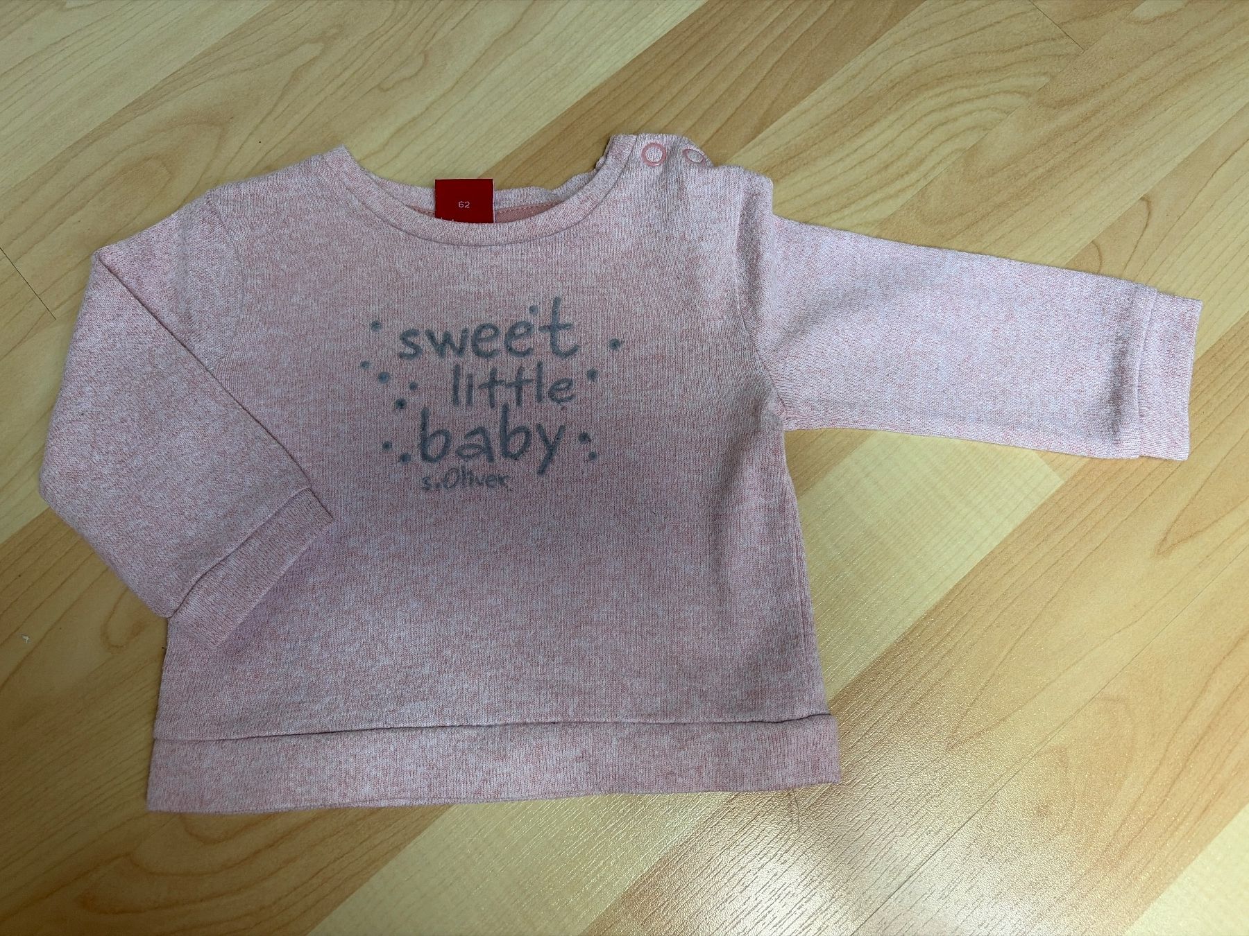 S.Oliver Maglioni & Felpe: Baby Pullover s.Oliver rosa  Grösse 62 – Usato da Brüttisellen venduto da val_r8g6