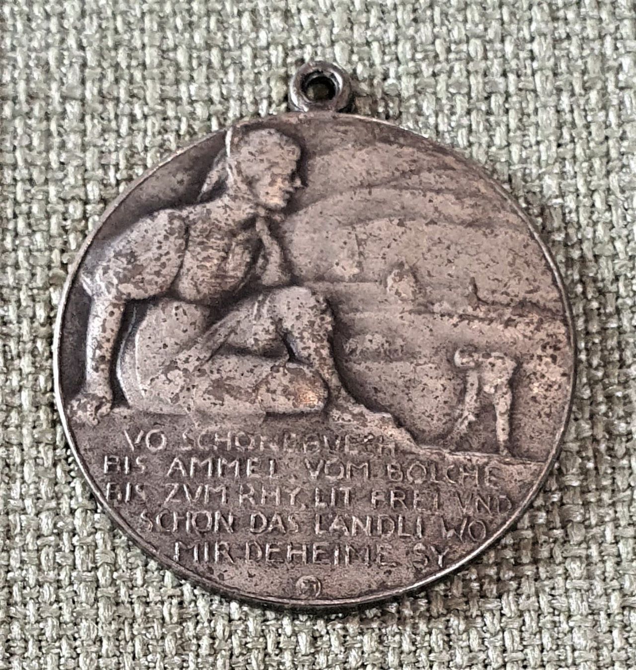Placchette & Badge: F623 - Anhänger Baselland 1832 - 1932 – Usato da Reinach BL venduto da Boston-Verkauf