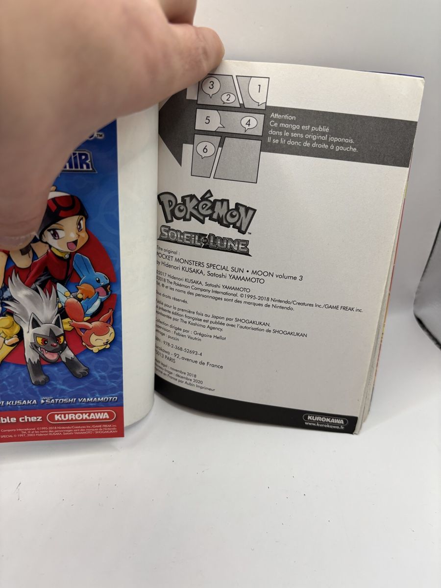 Fumetti: Manga Pokémon Soleil et Lune 3 – Usato da Genève venduto da sho_67qj 2