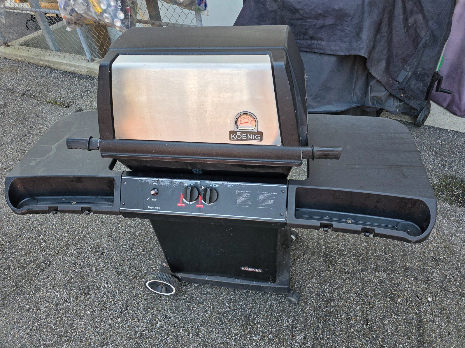 Griglie: Gasgrill König mit Gasflasche – Usato da Lostorf venduto da rubileo