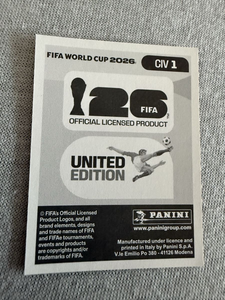 Panini Carte collezionabili: CIV 1, Panini – Nuovo (secondo la descrizione) da Amriswil venduto da ALETAL 1