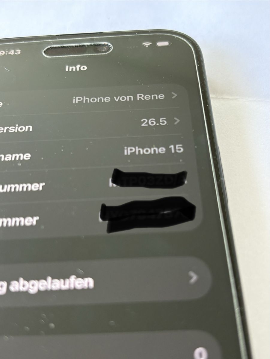 Apple Telefoni cellulari / Smartphones: iPhone 15, 128GB, schwarz  – Usato da Burgdorf venduto da Shawndx 8