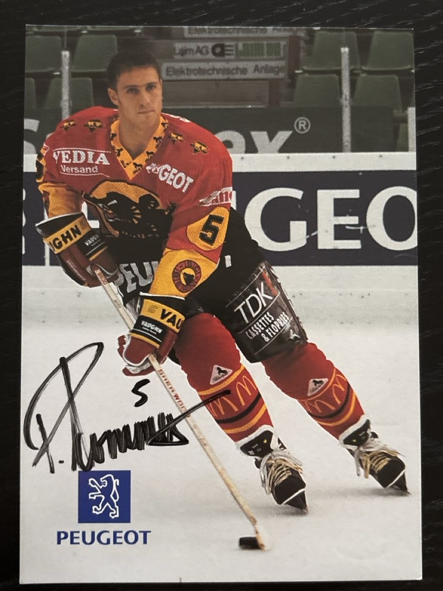 Autografi: SC Bern Autogrammkarte Pascal Sommer #5 - Top Zustand! – Usato da Uetendorf venduto da hoisle