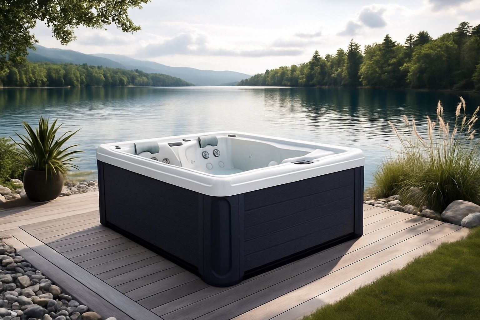 Jacuzzi Whirlpool: Whirlpool "Maui" 3 Pers. 870 Liter – Nuovo e nell'imballaggio originale da Ermatingen venduto da MyHappyHome