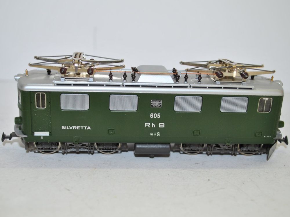 Bemo Modelleisenbahnen: Bemo Elektrolok RhB 1250/5 (RBR784) – Gebraucht aus Aarwangen von Bahnsupport
