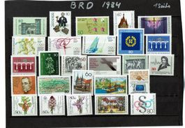 Briefmarken Bundesrepublik Deutschland 1984Jahresausgabe neu