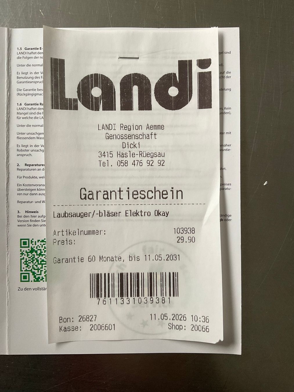 Soffiatori & Aspiratori per foglie: Laubbläser/Laubsauger NEU – Nuovo (secondo la descrizione) da Hasle b. Burgdorf venduto da Zappizepp 3