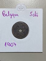 Belgique - 5 centimes - 1907