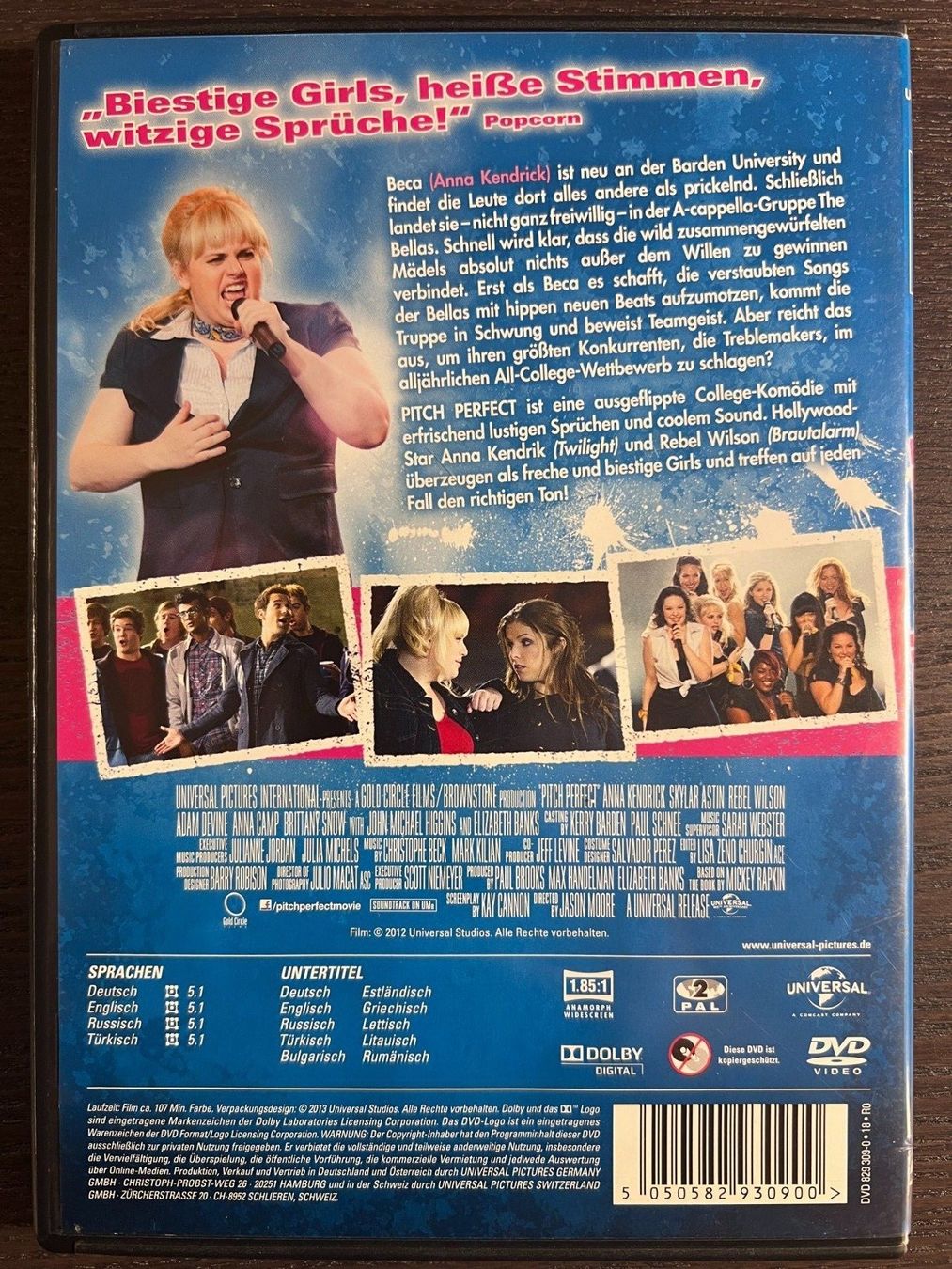 Tutti i DVDs: Pitch Perfect – Usato da Zürich venduto da FilmFreunde 1