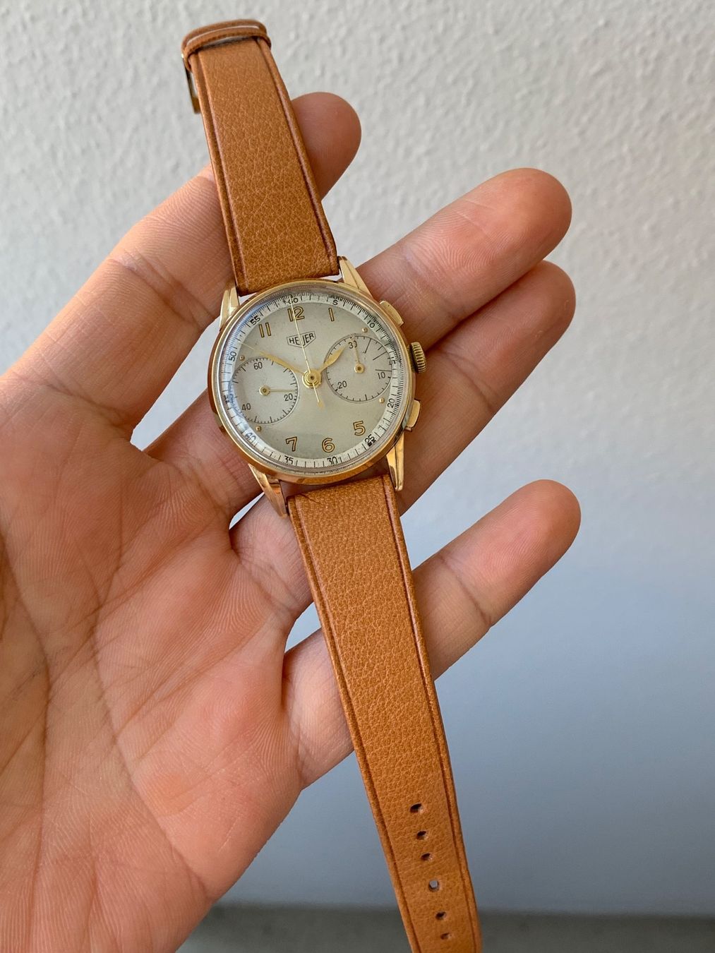 Tag Heuer Orologi: HEUER Chronograph 14 carats GOLD – Usato da Biel/Bienne venduto da MrP_WatchesBiel 7