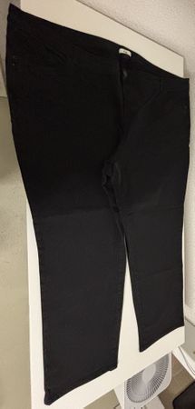 C&A schwarze Jeans Hose lang