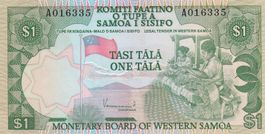 Western Samoa 1 Tala 1980 P-19 UNZ2