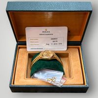 Rolex Datejust 69178 Gold Diamanten gebraucht Zustand
