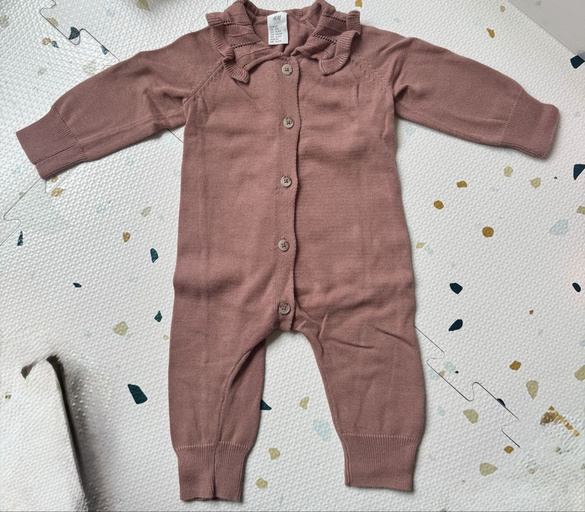 H&M Pagliaccetti: H&M Baby Strick-Overall, Grösse 68, – Usato da Arbon venduto da leu_g29t