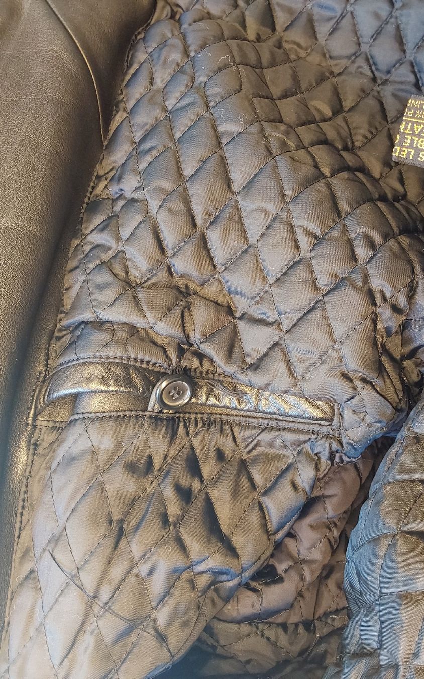 Giacche: Lederjacke schwarz 52 – Usato da Köniz venduto da scopello12 8