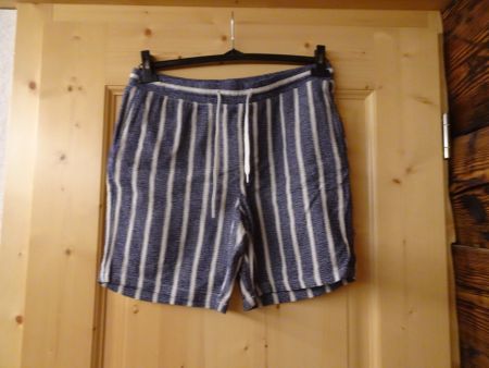 Herren Shorts blau-weiss von Jack & Jones Gr. M - 260508
