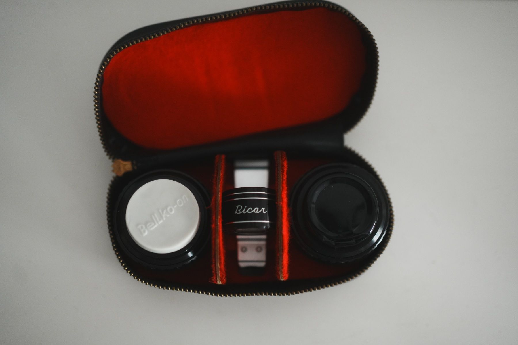 Obiettivi: Bicar Vorsatzlinsen Set Instamatic Kamera Leder Etui – Usato da Volketswil venduto da HeredisAntiques 9